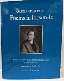 Alexander Pope, Poems inFacsimile アレキサンダー・ポープ