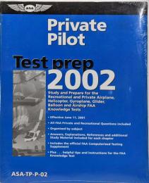 Private Pilot Test Prep 2002