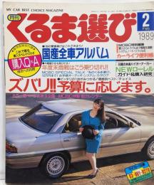 月刊くるま選び　ズバリ!!予算に応じます　　1989年2月号