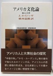 アメリカ文化論: 個人と大衆 (世界思想ゼミナール)