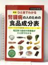 最新ひと目でわかる 腎臓病の人のための食品成分表 主婦の友社 主婦の友社