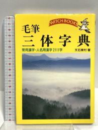 毛筆三体字典 (ウィッチ・ブックス) 池田書店 天石 東村