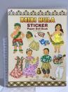 洋書 Keiki Hula Sticker Paper Doll Book ISLAND HERITAGE Yuko Green