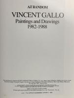 洋書 図録 Vincent Gallo Paintings and Drawings 1982-1988 (Art Random No 5) 京都書院 Vincent Gallo