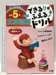 できる!！がふえる ドリル 小学5年 文章読解 国語  文 理