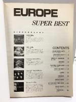 （BS)バンドスコア「ヨーロッパ・スーパー・ベスト」-傑作曲をさらに厳選- シンコーミュージック 1991年