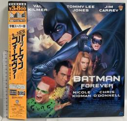 (2) LD 洋画 外国映画 バットマン フォーエヴァー BATMAN FOREVER ワーナー・ホーム・ビデオ 帯付き レーザーディスク 2枚組