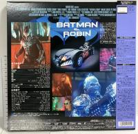 (4) LD 洋画 外国映画 バットマン＆ロビン BATMAN＆ROBIN パイオニアLDC 帯付き レーザーディスク 2枚組
