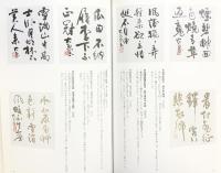 【図録】書作の手助け ＝独習＝色紙篇  江口大象 平成14年