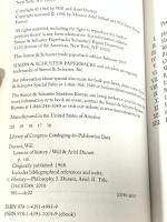 洋書 The Lessons of History Simon & Schuster WillDurant