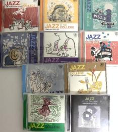 ジャズ大学 10点 (1～9・トークCD) セット ジャズの夜明け ビバップの誕生 モダン・ジャズの時代 CD 10枚組