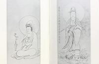 【図録】観世音百態 村田書店 著：鶴清氣 昭和53年再版発行