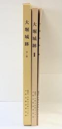 大堀城跡（2・3/全2冊セット）（大阪府）埋蔵文化財発掘調査概要報告書 1985年 大阪府教育委員会 大阪文化財センター
