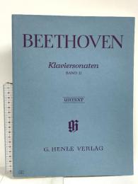 (1) 洋書 バンドスコア BEETHOVEN Klaviersonaten 2 BAND URTEXT G.HENLE VERLAG