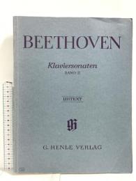 (2) 洋書 バンドスコア BEETHOVEN Klaviersonaten 2 BAND URTEXT G.HENLE VERLAG
