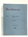 (4) 洋書 バンドスコア Beethoven Klaviersonaten 1 G.Henle Verlag