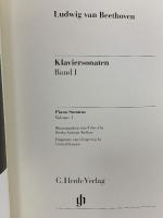 (4) 洋書 バンドスコア Beethoven Klaviersonaten 1 G.Henle Verlag