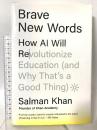 洋書 Brave New Words: How AI Will Revolutionize Education (and Why That's a Good Thing) Viking SalmanKhan