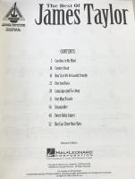TheBest of JamesTaylor ベストオブ ジェームステイラー 輸入元：シンコーミュージック 1992年