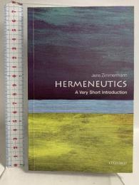 洋書 Hermeneutics: A Very Short Introduction Oxford Univ Pr JensZimmermann