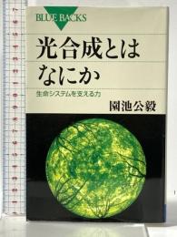 光合成とはなにか―生命システムを支える力 (ブルーバックス) 講談社 園池 公毅