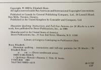 【洋書】HAWAIIAN QUILTING Instructions and Full-Size Patterns for 20 Blocks Elizabeth Root