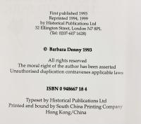【図録】【洋書】Barbara Denny NOTTING HILL AND HOLLAND PARK PAST HISTORICAL PUBLICATIONS1993