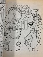 【洋書】LOONEY TUNES JUMBO COLORING&ACTIVITY BOOK 1998 LANDOLL'S