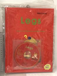 1 洋書 絵本 Legs Words and Music by Jeffrey Leask bee boy Basic ディスク付き