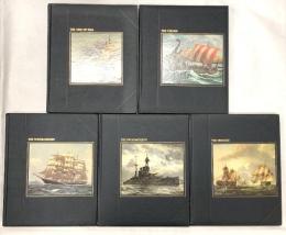洋書 The Seafarers TIME-LIFE BOOKS THE WINDJAMMERS THE VIKINGS THE FRIGATES 他 (不揃い/5冊セット)