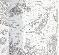 ADULT COLORING BOOK 大人向けぬりえ（LoveParadise  MarineLife/全2冊セット）