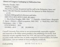 洋書 Macarthur in Asia: The General and His Staff in the Philippines, Japan, and Korea Cornell Univ Pr HiroshiMasuda