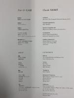 【図録】クロード・モネ展 ClaudeMonet 2001年 浅野研究所（東京都）山口県立美術館