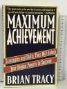 洋書 Maximum Achievement Simon & Schuster Brian Tracy
