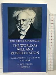 洋書 SCHOPENHAUER THE WORLD AS WILL AND REPRESENTATION Vol. 1 (Volume 1) Dover Publications  Arthur Schopenhauer,
