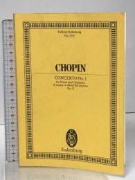 洋書 No.1215 Piano Concerto 1 Op. 11 Chopin Frederic Chopin ショパン