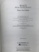 Waltz from "Masquerade": Piano, Four Hands G. Schirmer, Inc. AramKhachaturian