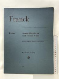 Sonate fuer Klavier und Violine A-dur   Cesar  Franck