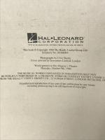 Phantom of the Opera: Easy Piano (Order No. Hl00366003) HAL LEONARD Lloyd  AndrewWebber