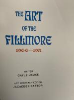 The Art of the Fillmore: The Poster Series 1966-1971 Da Capo Press Bill Graham Presents