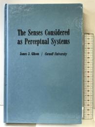 洋書 Senses Considered As Perceptual Systems Praeger Pub TextJames Jerome Gibson