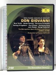モーツァルト 歌劇《ドン・ジョヴァンニ》 ユニバーサル・ミュージック ジェイムズ・レヴァイン  [DVD] 2枚組