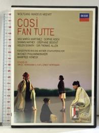 モーツァルト 歌劇《コジ・ファン・トゥッテ》ユニバーサル ミュージック クラシック マンフレッド・ホーネック  [DVD] 2枚組