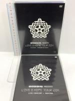 BIGBANG PRESENTS “LOVE&HOPE TOUR 2011"(初回限定盤) UNIVERSAL J(P)(D) BIGBANG DVD BOX 3枚組 ビックバン