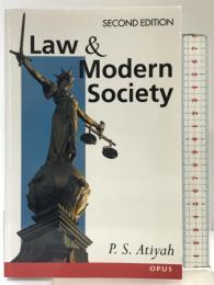 Law and Modern Society (C Opus T Opus N) Oxford University Press, U.S.A. P. S.Atiyah