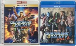 ガーディアンズ・オブ・ギャラクシー リミックス  ウォルトディズニージャパン クリス・プラット (ブルーレイ3D+ブルーレイ+DVD)３枚組セット