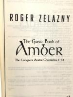 洋書 The Great Book of Amber: The Complete Amber Chronicles, 1-10 (Chronicles of Amber)