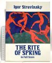 洋書 楽譜 Stravinsky The Rite of Spring in Full Score Dover Publications  Igor Stravinsky