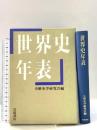 世界史年表 岩波書店 歴史学研究会