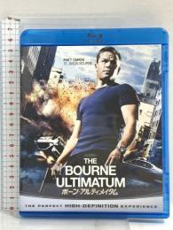 ボーン・アルティメイタム ジェネオン エンタテインメント マット・デイモン Blu-ray